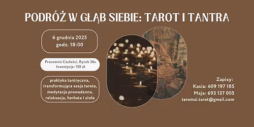 Podr\u00f3\u017c w g\u0142\u0105b siebie: tarot i tantra