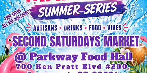 Second Saturdays Market at Parkway Food Hall | Elevate Summer Series