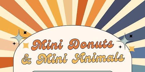 Mini Donuts & Mini Animals
