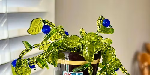 AKTUF Blueberry Bead Plant Sculpture Workshop @ Ravens Ring Brewing Co. 3\/4