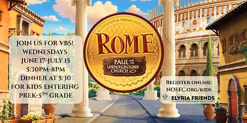 ROME VBS on Wednesday Nights