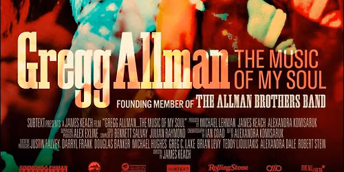 Gregg Allman: The Music of My Soul