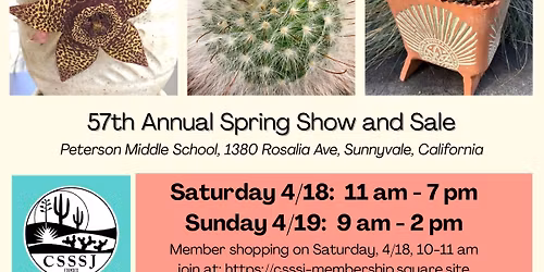 57th Annual Spring Show and Sale