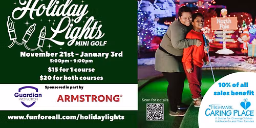 Holiday Lights Mini Golf