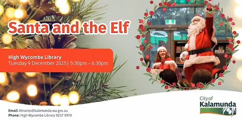 Santa and the Elf @ High Wycombe Library