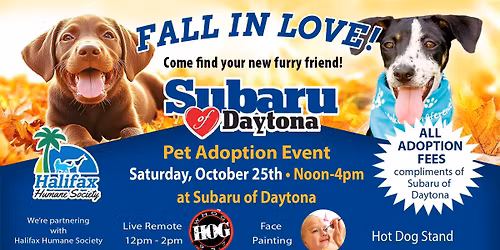 Fall In Love Pet Adoption Event