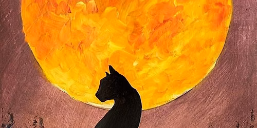 Halloween Paint Night at New Amsterdam Cafe - Edmonton!