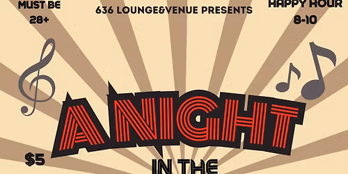 A Night in the Oldies @ 636 Lounge & Venue