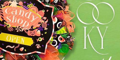 Spooky Halloween Wreath Workshop