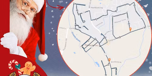 Heswall Round Table - Santa Sleigh - Thurstaston Road