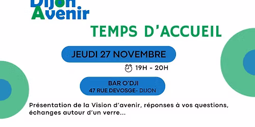 Temps d\u2019accueil Dijon Avenir