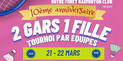 2 GARS 1 FILLE 2026 - Saison 10