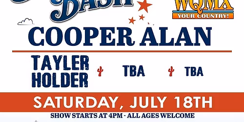 Dusty Roots Backyard Bash: Cooper Alan & Tayler Holder