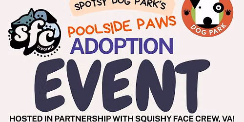 Poolside Paws Adoption Event