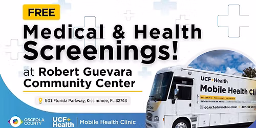 Free Health Screenings | UCF Health Mobile Clinic