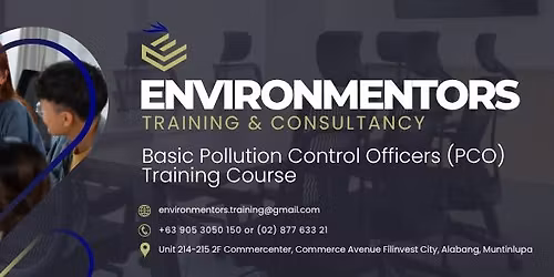 Basic Training for Pollution Control Officers