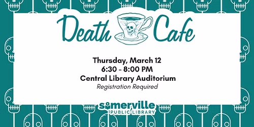 Death Caf\u00e9 at the Central Library