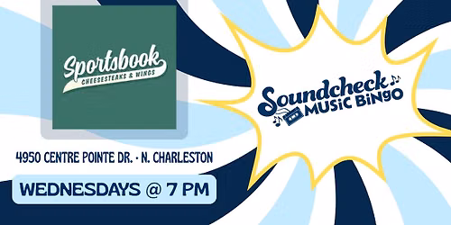 Soundcheck Music Bingo at Sportsbook - Tanger