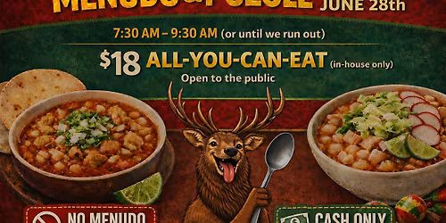 Menudo & Pozole all you can eat 