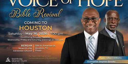 Voice of Hope Bible Revival in Houston Texas