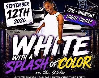 White with a Splash of Color