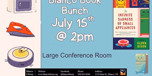 Blanco Book Bunch reads: Infinite Sadness of Small Appliances
