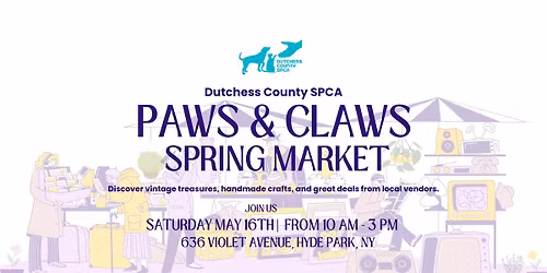 Paws & Claws Spring Market