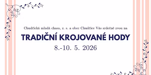 Tradi\u010dn\u00ed krojovan\u00e9 hody chud\u010dice 2026