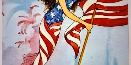 July 4th Party!  Red, White, and Bling!