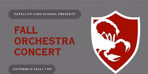 Satellite High School Fall Orchestra Concert 2026