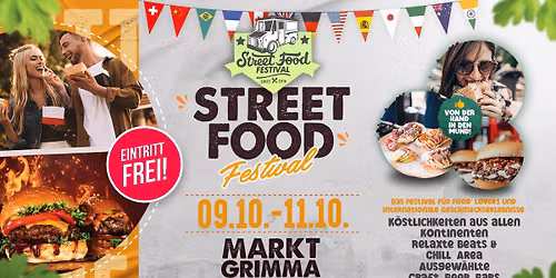 Street Food Festival Grimma 2026 \u2600\ufe0f Eintritt Frei