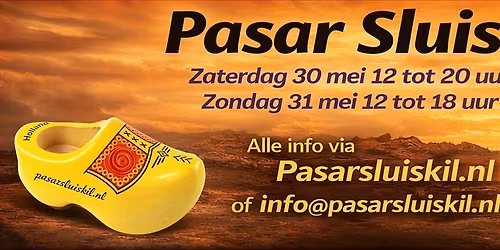 Pasar Sluiskil 30 en 31 mei 2026