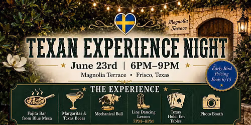 Texan Experience Night at Magnolia Terrace