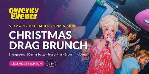 Christmas Bottomless Drag Brunch Brighton