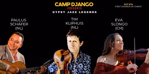 Camp Django Presents: Gypsy Jazz Legends Live (Berkeley)