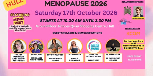 Menopause Hull 2026