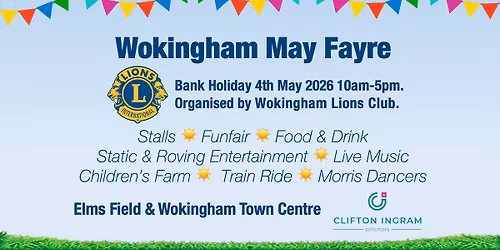 Wokingham Lions May Fayre 2026
