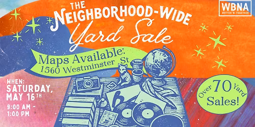 WBNA Annual Neighborhood Yard Sale