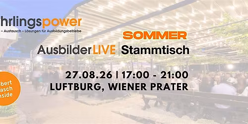 Sommerstammtisch f\u00fcr Ausbilder:innen