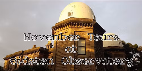 Bidston Observatory November Tours