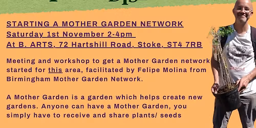Starting a Mother Garden Network in North Staffordshire and surrounding areas!