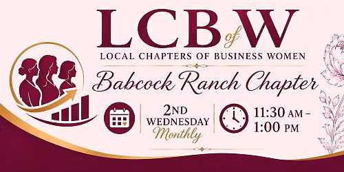 LCBW WOMEN ON THE MOVE - Babcock Ranch Chapter