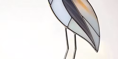 06-27-2026 Blue Heron - Beginner Stained Glass