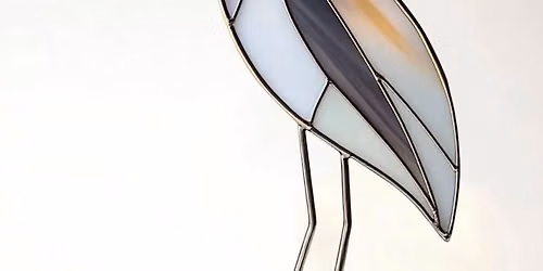 06-27-2026 Blue Heron - Beginner Stained Glass