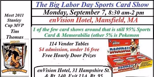 The Big Labor Day Sports Card & Autograph Show