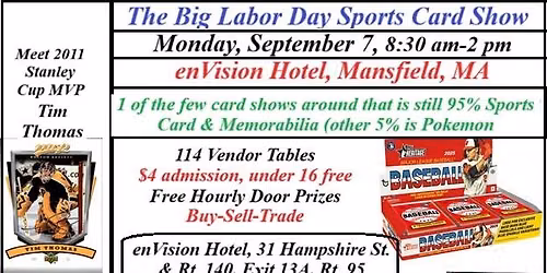The Big Labor Day Sports Card & Autograph Show