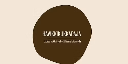 Kukkakoulu -H\u00e4vikkikukkapaja 25.5. Kes\u00e4n kukkaisin j\u00e4\u00e4tel\u00f6