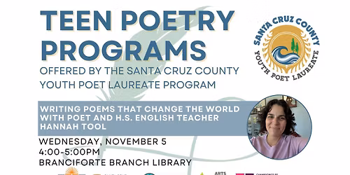 Writing Poems That Change the World with Poet and H.S. English Teacher Hannah Tool