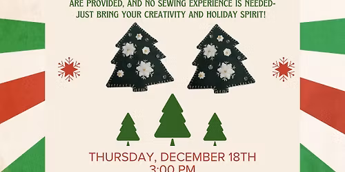 Felt Ornament with Rebecca