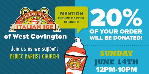 Bedico Baptist Church Ice Night